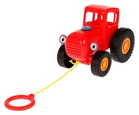Музыкальная игрушка «Синий трактор» цвет красный, 30 песен, загадок, звук и свет УМка