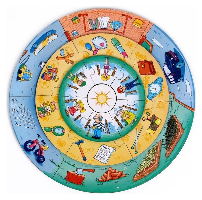 Пазл-пирамида «Семья»  