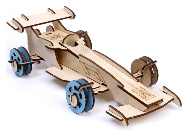 Сборная модель - спорткар «Гоночный болид формула-1» Большой слон