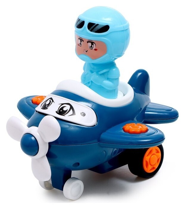 Самолет инерционный «Лайнер», работает от нажатия  