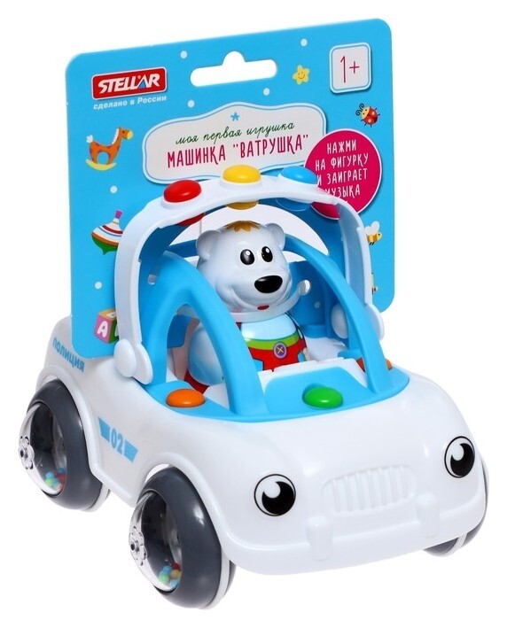 Машинка «Ватрушка. полиция»  Stellar
