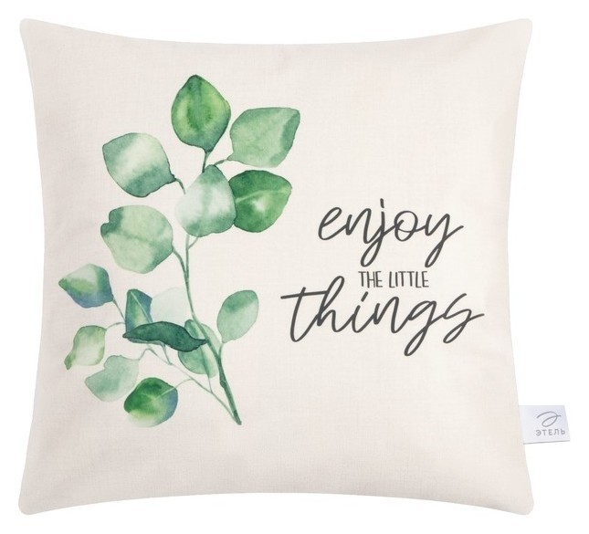 

Чехол на подушку этель "Little Things", 40*40 см, 100 п/э, велюр
