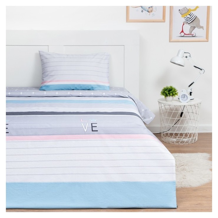 

Постельно бельё 1.5сп Lovelife Dream 143х215 см, 150х214 см, 50х70 см-1 шт