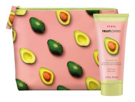 Набор Лосьон для тела + Косметичка Авокадо Fruit Lovers Kit №2 Avocado Pupa