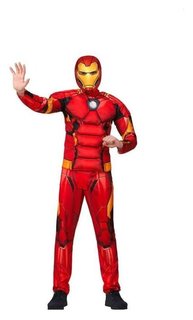 Детский карнавальный костюм «Железный человек», размер 30, рост 116 см Батик