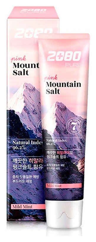 Зубная паста Розовая гималайская соль Pure Mountain Salt Mild Mint Dental Clinic 2080