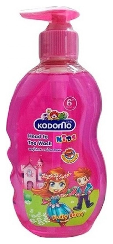 Фруктово-ягодный с дозатором 400 мл  Lion Kodomo