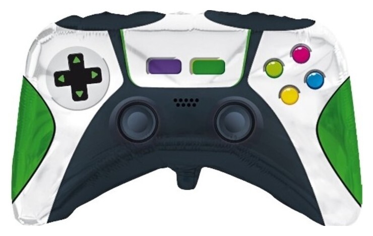 Шар фольгированный фигура 31""джойстик", инд.упаковка  Agura