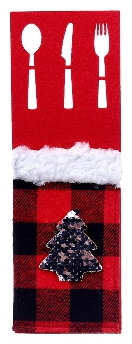 Конверт для столовых приборов «Новый год», виды  Страна Карнавалия