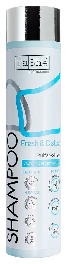 Шампунь для волос Свежесть и Очищение Fresh & Detox Tashe Professional