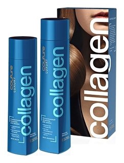 Набор для ухода за волосами коллагеновый Шампунь + Бальзам Collagen Haute Estel Professional