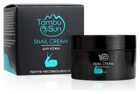 Крем для кожи с муцином улитки Против несовершенств Snail Cream Tambu Sun