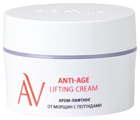 Крем-лифтинг для лица от морщин с пептидами Anti-age Lifting Cream Aravia Professional