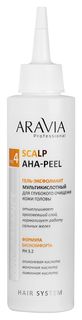 Гель-эксфолиант для очищения кожи головы Мультикислотный Scalp Aha-peel Aravia Professional