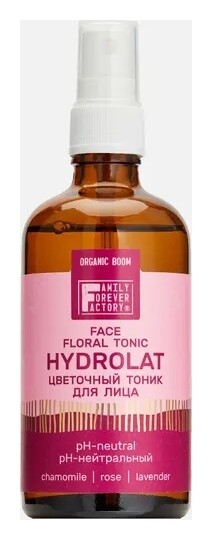 Тоник для лица Цветочный PH-нейтральный Family Forever Factory