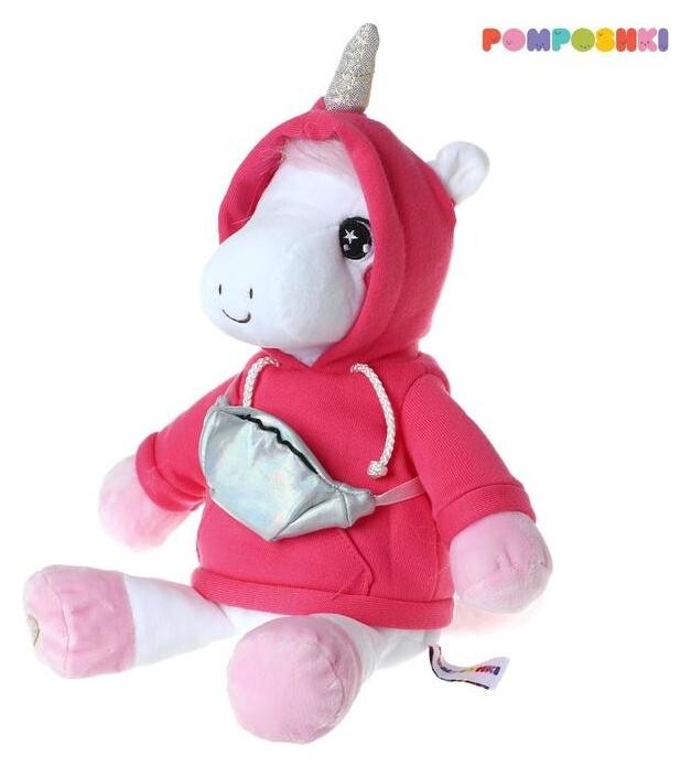 Мягкая игрушка «Единорожка», модная, 21 см  Pomposhki
