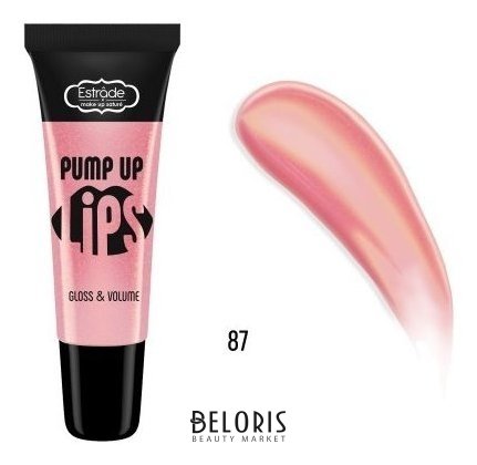 Блеск для губ с плампинг-эффектом Pump UP Lips Estrade