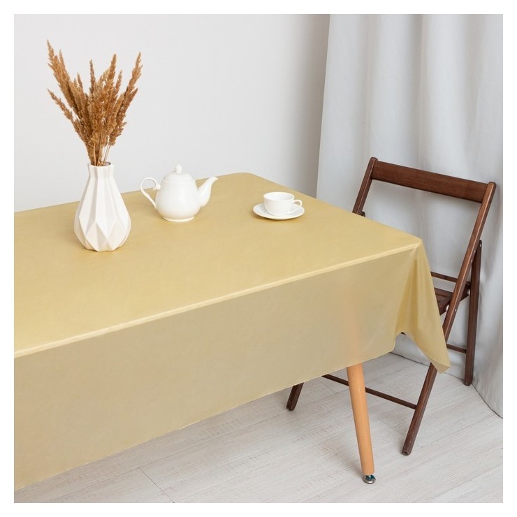 

Скатерть для дачи хозяюшка радуга цв. коричневый 137*274 см