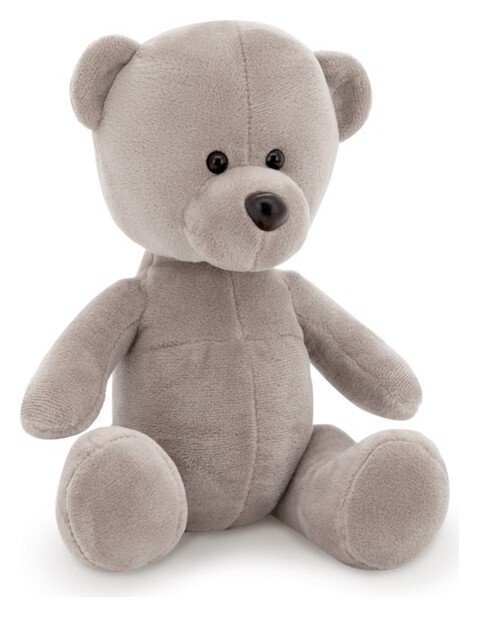 Мягкая игрушка «Медведь топтыжкин», цвет серый, без одежды, 25 см Orange toys