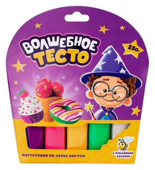 Тесто для лепки «Волшебное тесто. сладости» 250 г  