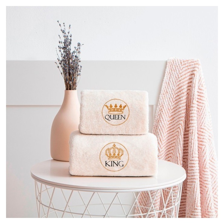 

Полотенце махровое King 70х130см 100% хлопок, 340 г/м2