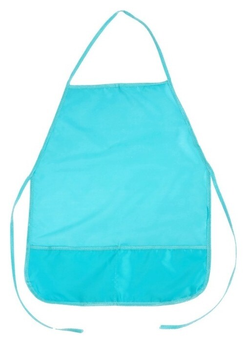 Фартук для труда 485 х 395 мм, Calligrata, рост 116-152, мятный  Calligrata