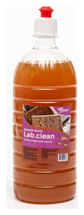 Жидкое мыло хозяйственное пуш-пул, 1л  Велес