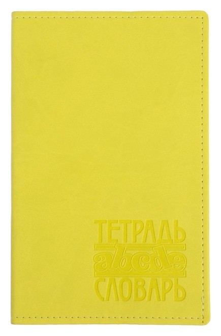 Тетрадь для записи иностранных слов 48л Vivella желтый (F001) тс-123