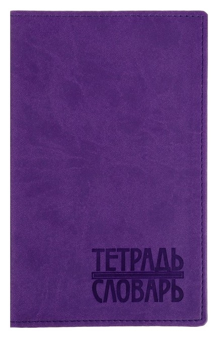 Тетрадь для записи иностранных слов 48л Vivella фиолетовая (4864) тдз-106