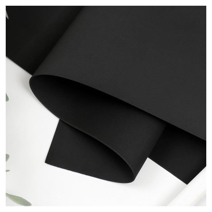 Фоамиран "Чернила" 1 мм набор 10 листов 50х50 см  