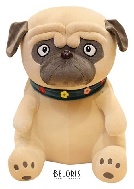 Мягкая игрушка «Собака мопс», 32 см Maxitoys