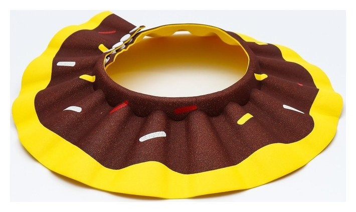 Козырек для купания «Пончик», цвет желтый