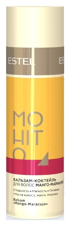 Бальзам-коктейль для волос манго-маракуйя estel mohito Estel Professional