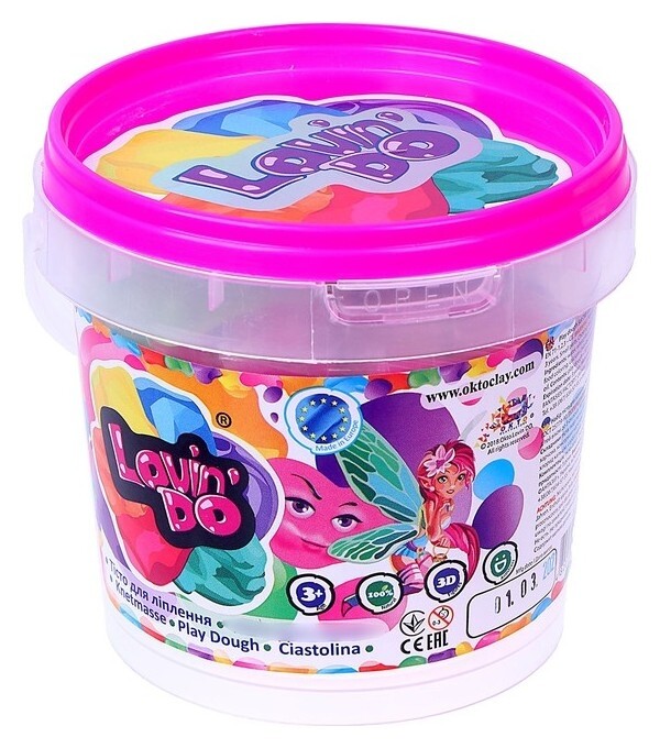 Набор теста для лепки в ведре «Для милых девочек»  Lovin'do