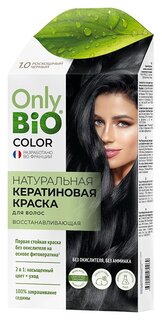 Краска для волос натуральная Кератиновая Only Bio Color