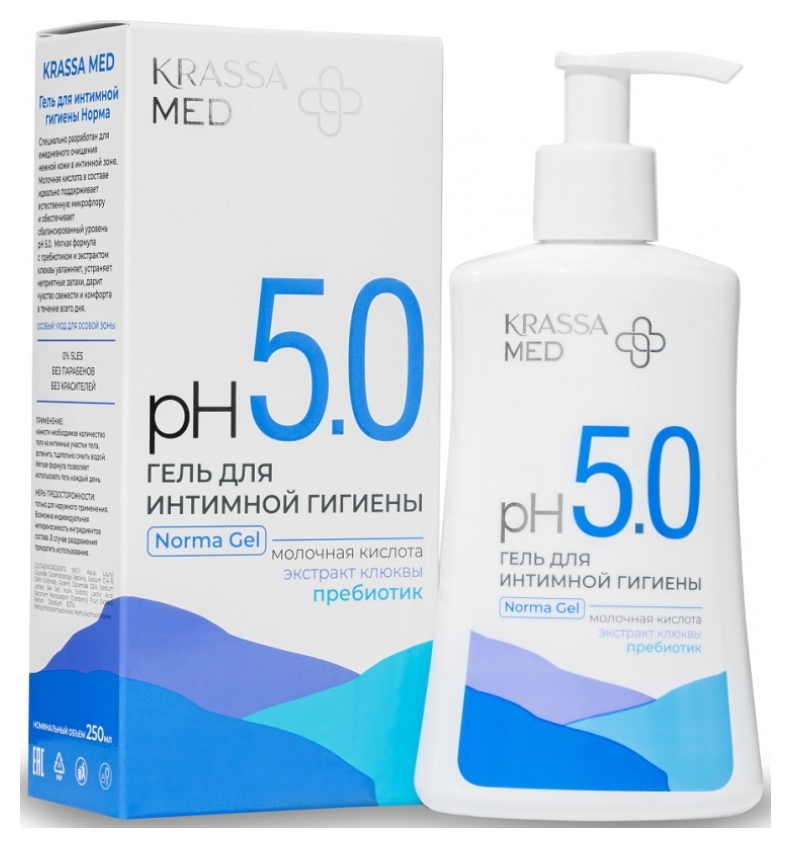 

Гель для интимной гигиены Норма бессульфатный