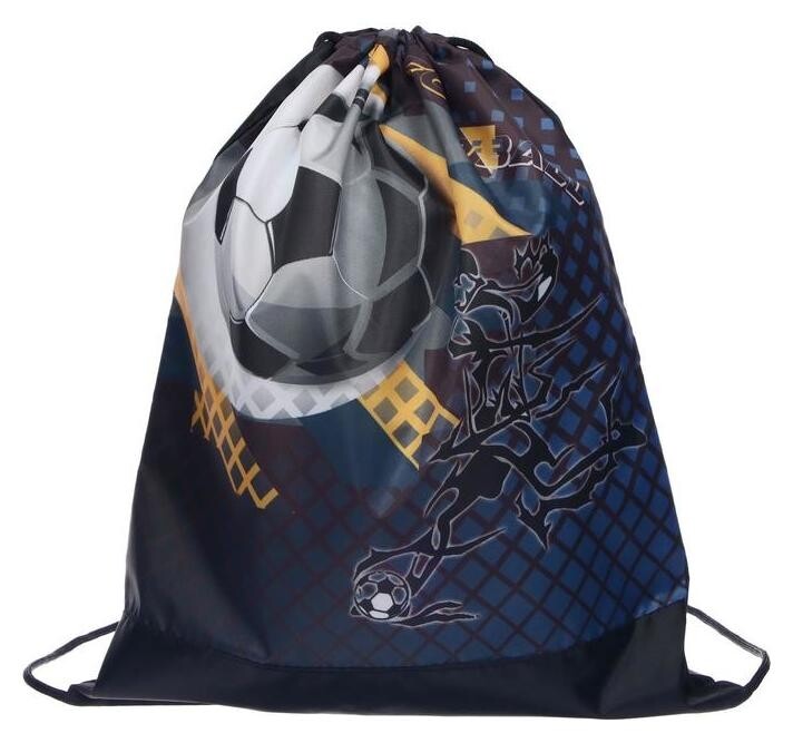 Мешок для обуви, 420 х 340 мм, "Футбол"  Пчелка