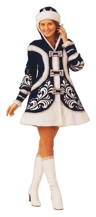 Карнавальный костюм Снегурочка купеческая, для взрослых, размер 44-48