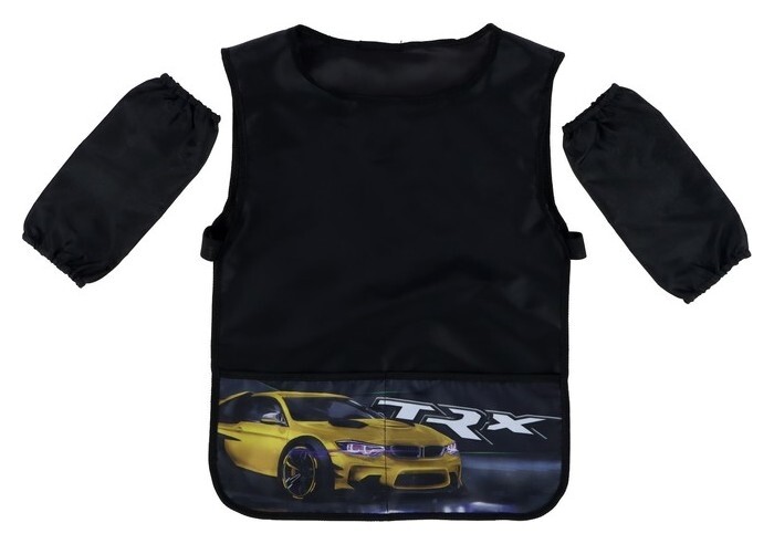 Фартук для труда (Накидка) + нарукавники, 568 х 405 мм, (рост 116-146) Yellow Car  Пчелка