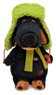Мягкая игрушка «Ваксон в стеганой шапке и шарфе», 25 см Басик и Ко