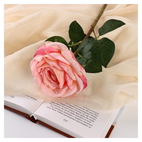 Цветы искусственные "Роза эстетик" 10х49 см, розовый 
