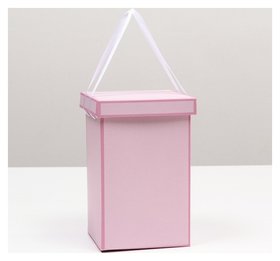 Коробка складная, розовая, 14 х 23 см Upak Land