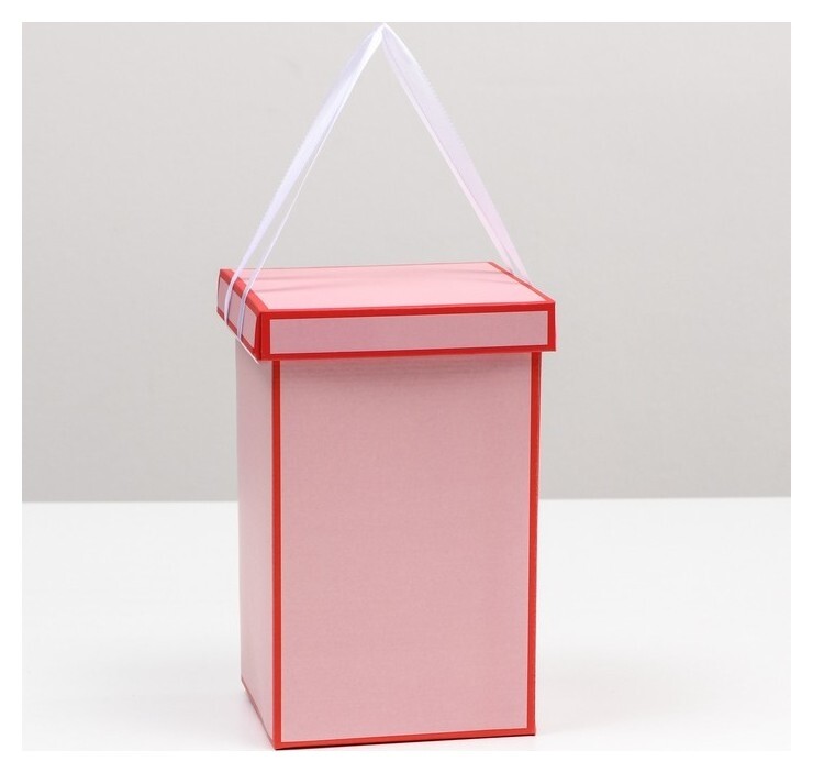 Коробка складная, красная, 14 х 23 см  Upak Land