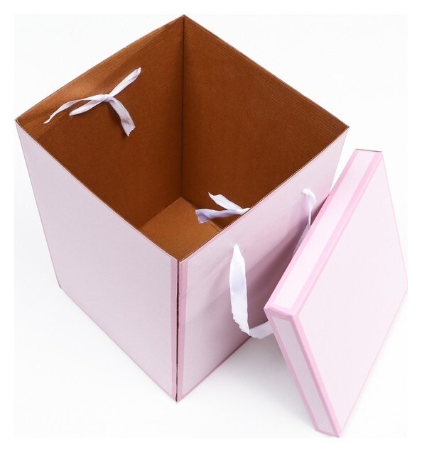 Коробка складная, розовая, 17 х 25 см  Upak Land