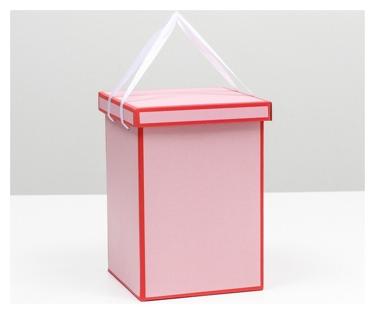 Коробка складная, красная, 17 х 25 см Upak Land