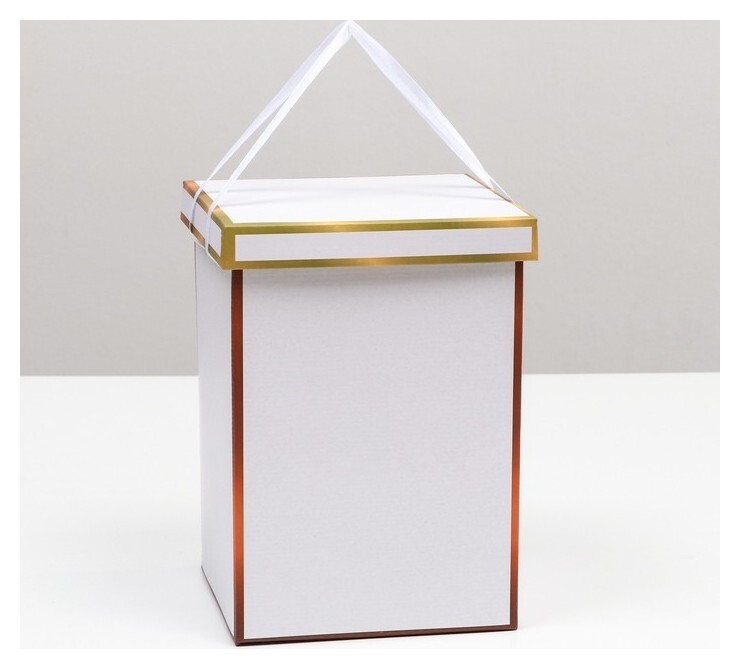 Коробка складная, золотая, 17 х 25 см Upak Land