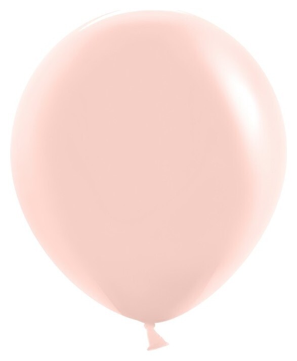 Шар латексный 18", оранжевый коралл, макарунс, набор 25 шт.  Шаринг