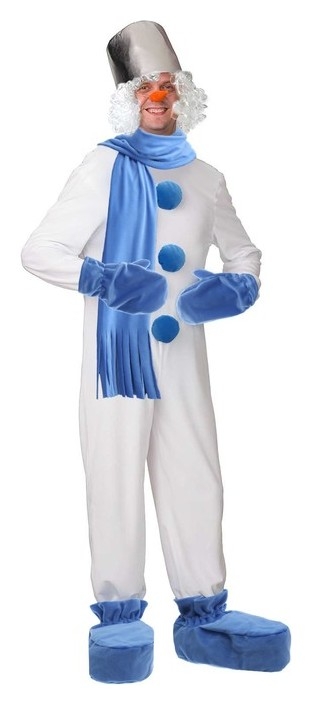Карнавальный костюм «Снеговик», размер 48