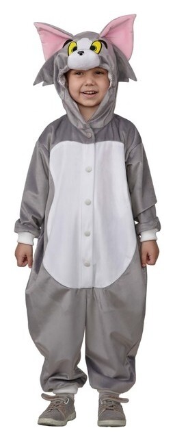 Карнавальный костюм кигуруми Кот Том Warner Brothers р.116-60  Батик