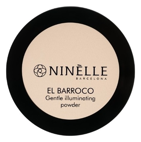 Пудра для лица ультралегкая с эффектом сияния EL Barroco  Ninelle